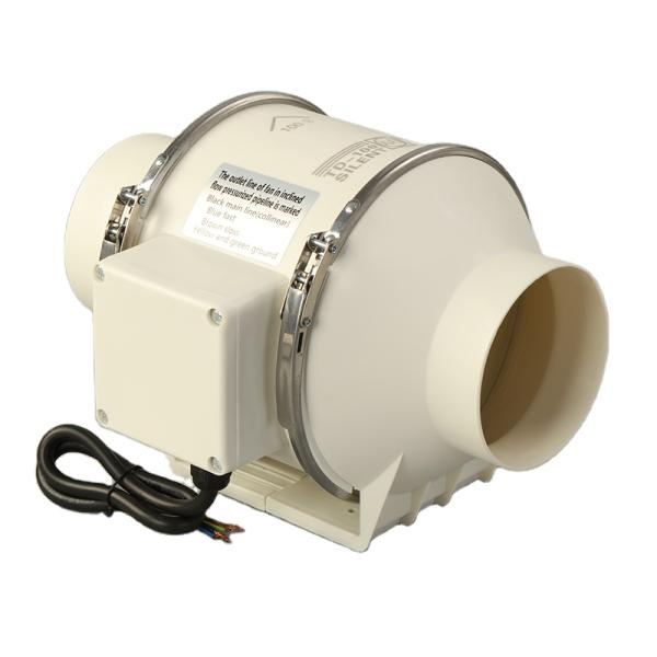 OEM Supported 110V/220V EC Motor Silent 4" Inch Inline Duct Fan With Speed Controller