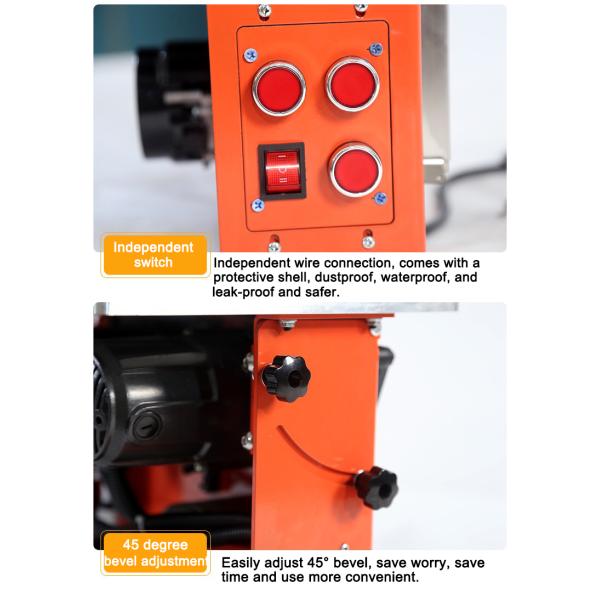 Adjustable Height Industrial Cnc Panel Saw Mini 10cm - 230cm For Wood Cutting