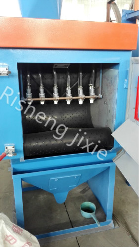 High Reliability Portable Shot Blaster Automatic Cleaning Easy Operation