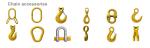 18mm Two Leg Chain Sling With Shortening Hooks And Self Locking Hooks