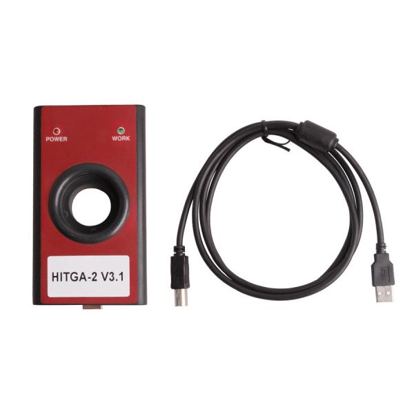 Quality HiTag2 V3.1 Automotive Key Programmer Red Color With Usb Plug for sale