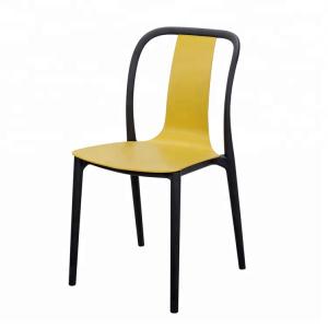 Durable Polypropylene Plastic Stacking Chairs With Excellent Loading Capacity