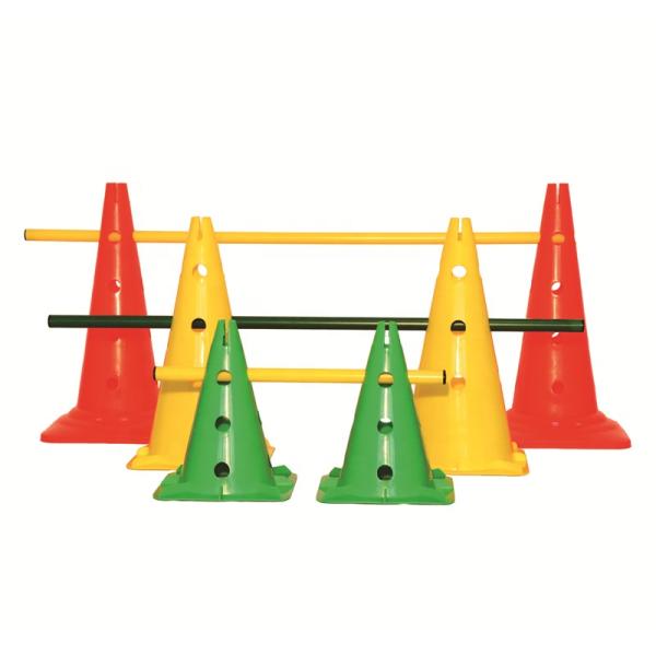 Outdoor Dog Agility Set For Innovative Football Training On PP Sports Field