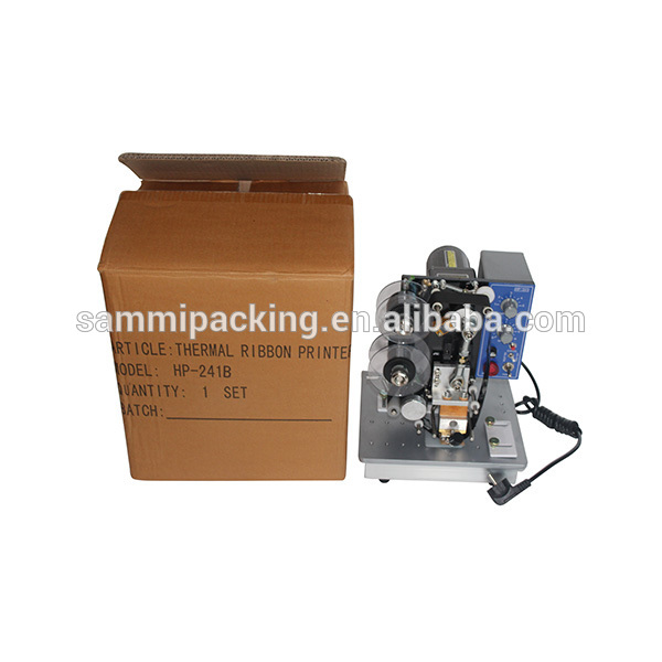 New Arrive Semi-Auto Hot Color Ribbon Code Printing Machine