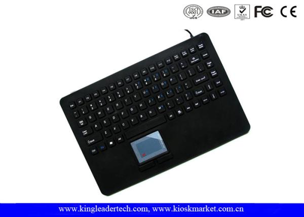 Quality IP68 Waterproof Silicone Keyboard With Integrated Touchpad In USB Interface for sale