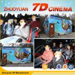 Indoor XD Movie Theater , 6 DOF Electric 7D Cinema Equipment ISO 9001 Approved