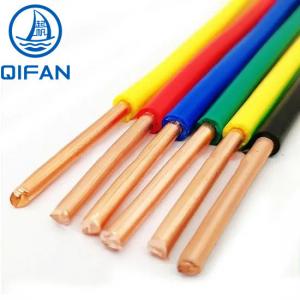 China Building Wire Cable H07V-U CE Certificate PVC Insulation Copper Wire Earth Wire Building Wire wholesale