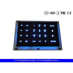 China Illuminated Industrial Numeric Keypad Panel Mount With 6x4 Matrix Keys wholesale