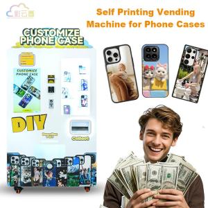 Fast Printing Phone Case Printing Vending Machine Factory OEM / ODM Customization