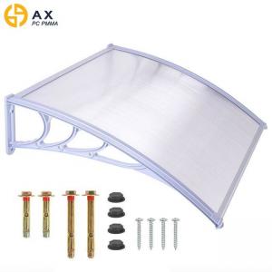 China Anti UV 800*1200mm Polycarbonate Porch Canopy wholesale