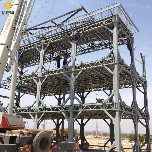 Large Span Prefab Metal Structures Construction Steel Prefabricated Warehouse Building