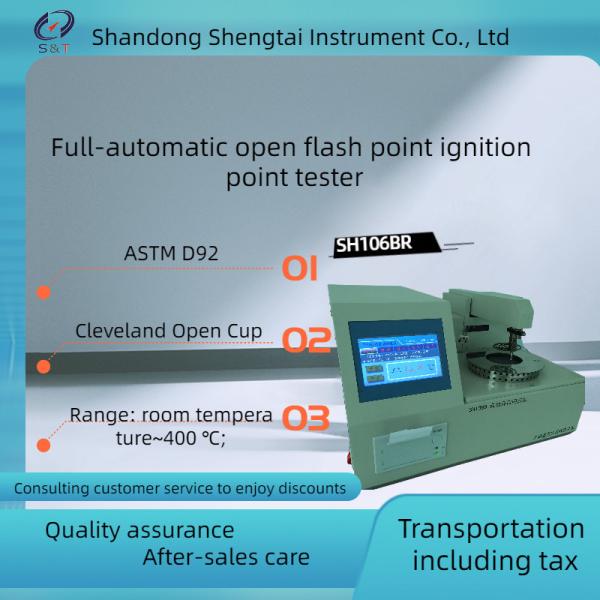 Quality Flash and Fire Points by Cleveland Open Cup Tester ASTM D92  lubrication oil flash point tester for sale