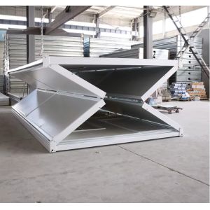 China Customizable Collapsible Container Homes Steel Frame Folding Container House wholesale