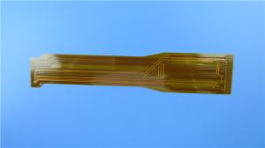 China Flexible Printed Circuit (FPC) Built on Polyimide with Immersion Gold and Stiffener for Connection Strip #FPC Manufactur wholesale