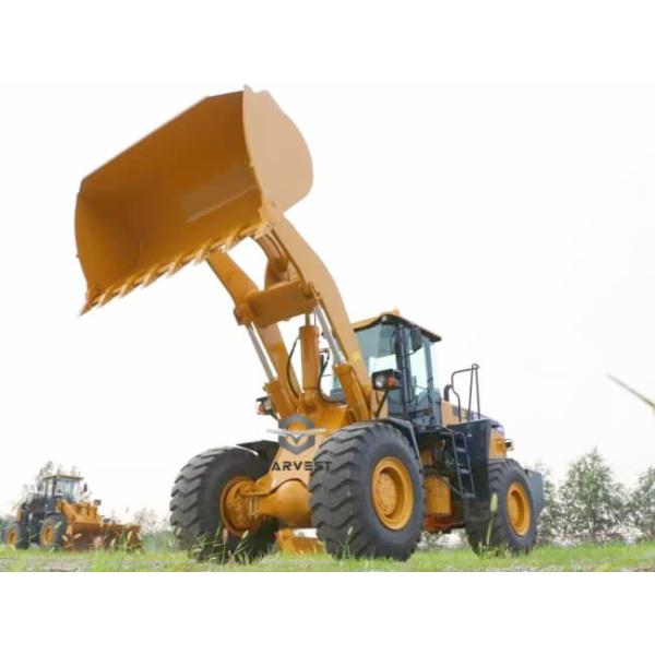 5 Ton SEM 655D Wheel Loader with Cat Technology, Shangchai Engine Rock Bucket, Factory Price Top Selling in Kenya
