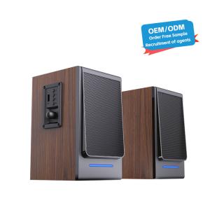 China 20W Home Audio Bookshelf Speaker with Bluetooth Support and CKD SKD Compatibility wholesale