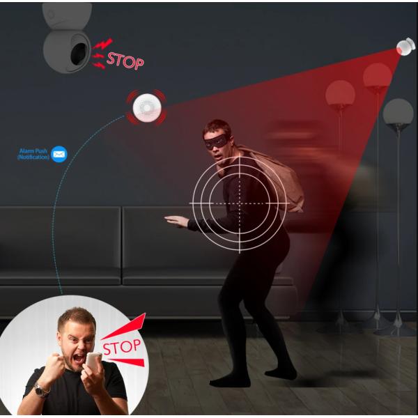 Zigbee Tuya Wireless Siren Alarm Detector Sensor Sound Light Alarm App Remote Control Work With Smart Life