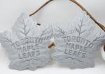 Leaf Shape 8C 3M Reflective Labels Embossed TPU Patches Customized