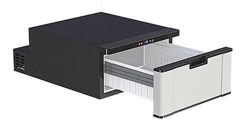 Quality DC12V / 24V Drawer Type Portable Car Fridge Freezer With Powerful Compressor Cooling 40L for sale