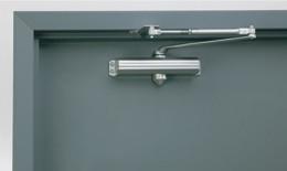 Glass Fire Rated Surface Mounted Door Closer White Size 2 3 4 5 6