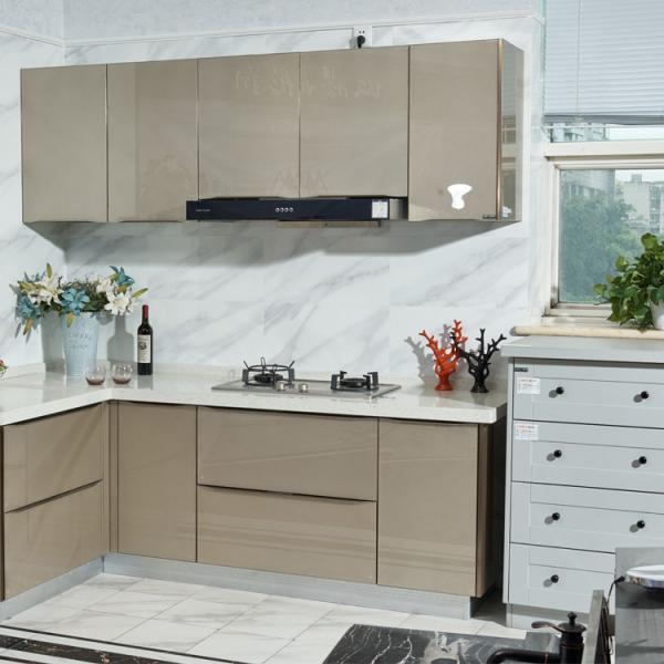 Custom 16mm Modular Pantry Cabinets Multi Colour Combination For Modular Kitchen