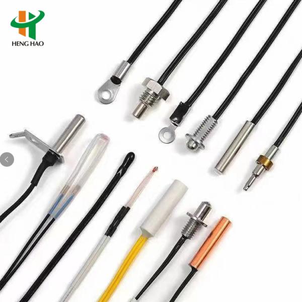 NTC Thermistor Temperature Sensor with 304 Stainless Steel Plastic Construction