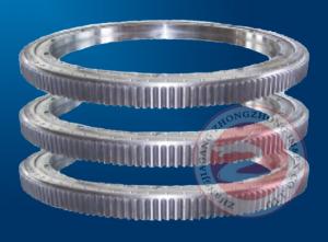 China OEM Custom Carbon Steel Ring Flange Forging / Forged Slew Bearing , Height 1500mm on sale