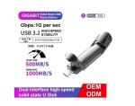 OEM Portable Type-C Solid State Disks Sk USB 3.2 Flash Drive Provides a Read