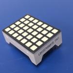 Square 5x7 Dot Matrix LED Display Ultra White Row Anode Column Cathode For Lift