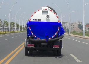 China 9.0L Special Purpose Vehicles, Vac Truck For Transporting Feces / Sludge / Screes wholesale