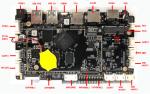 Android Industrial IoT Control Embedded ARM Board OEM RK3568 With Wifi BT