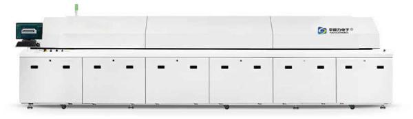 Quality PLC Program Controller 2950mm U Series Reflow Oven Three Cooling Zones for sale