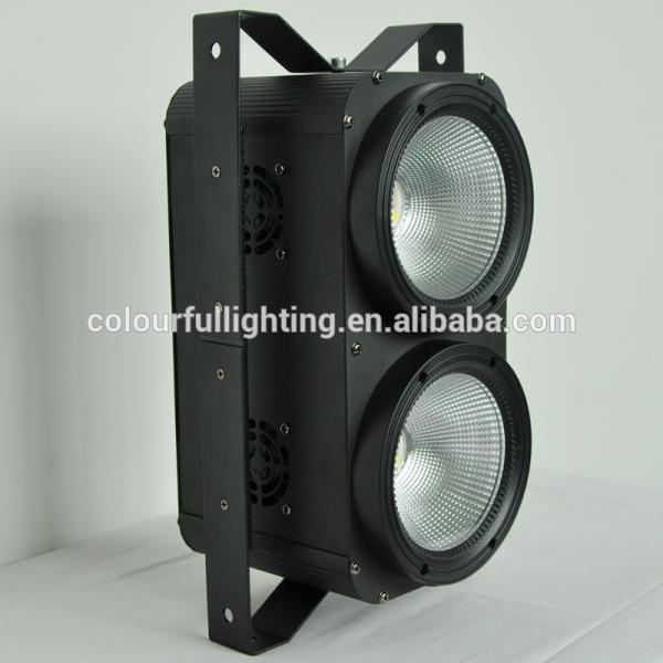 Free shipping High quality Guangzhou 2 Eyes 200W COB LED DMX LED Blinder Lighting