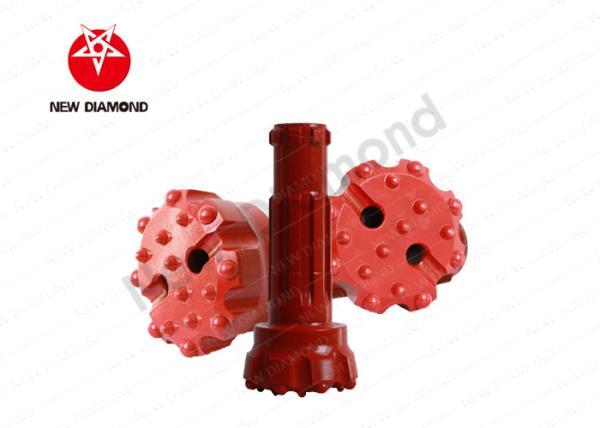 Quality Forging DTH Hammer Bits 5 Inch For Rock Chisel Mining , Different Face Shape for sale