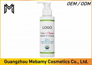 China Organic Vitamin C Deep Cleansing Face Wash For Oily Skin Botanical Extracts wholesale