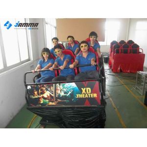 China Amusement 7D Interactive Motion Theater , Immersive 120 Movies 7D Simulator Entertainment wholesale