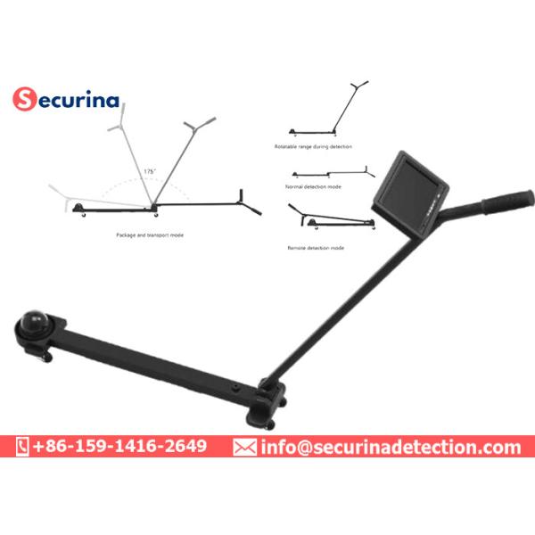 Traffic Safety 7 Inch Undercarriage Inspection Mirror 110cm Telescopic Pole