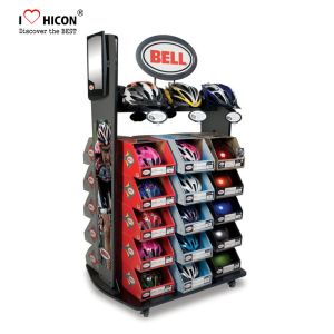 China Merchandising Movable Football Firefighter Helmet Display Stand wholesale