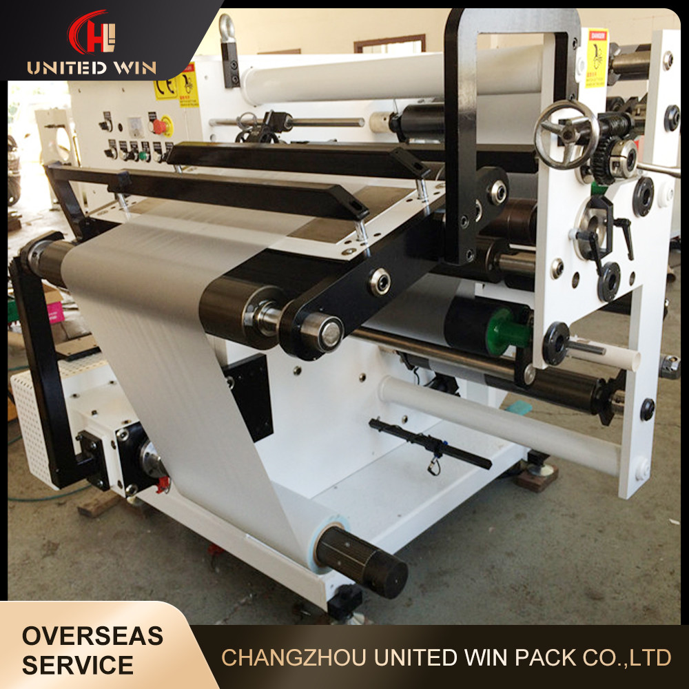 China Paper Film Tape Slitting Machine Double Shaft Center Surface Slitting Rewinding Machine on sale