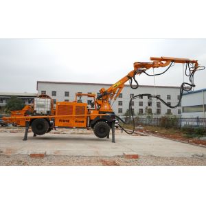 Powerful Pumping Concrete Spraying Equipment KC3016W Low Steering Radius