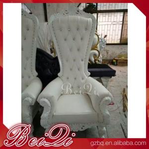 China Cheap King Throne Chair Golden Style Furniture Manicure Pedicure High Back Throne Pedicure Spa Chair wholesale