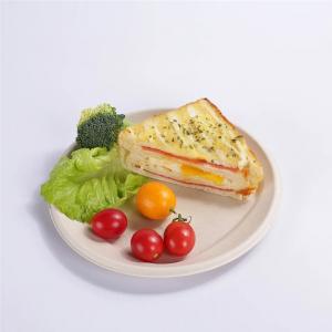 China Plant Starch PLA Compostable Disposable Tray Plate Biodegradable wholesale