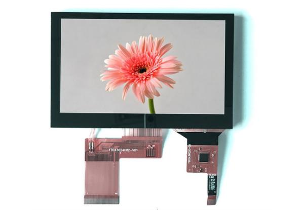 Quality 4.3 Inch Lcd Display High Brightness TFT LCD Capacitive Touchscreen Rgb Spi Interface For Industrial Equipment for sale