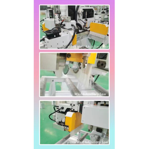 Timber Cabinet Door Making Equipment Four Sided Saw 2800r/Min