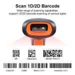 1D 2D USB Handheld Barcode Scanner QR Code Reader Android Barcode Scanning Gun