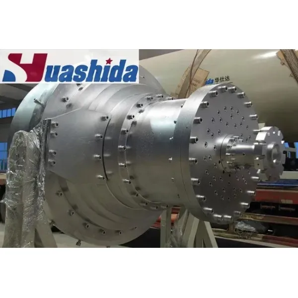 Large Diameter HDPE Jacket Pipe Extrusion Machine with Dust-Free Planetary Cutting and Automatic Operation