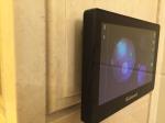 Black Color Wall Tablet display with wifi three-colors LED For Home Automation