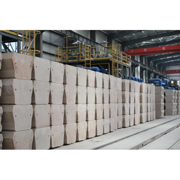 Creep Resistance Pouring Zirconia Mullite Refractory Blocks For Glass Furnace
