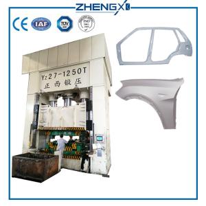 Auto Hydraulic Press With Servo Motor With Movable Worktable Moving Bloster and Die Cushion