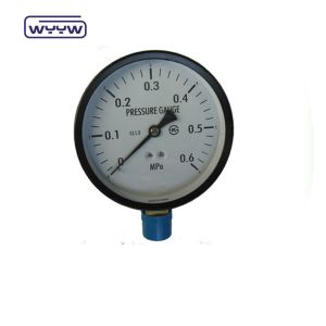 High Accuracy Precision Test Pressure Gauge Manometer bottom Mount